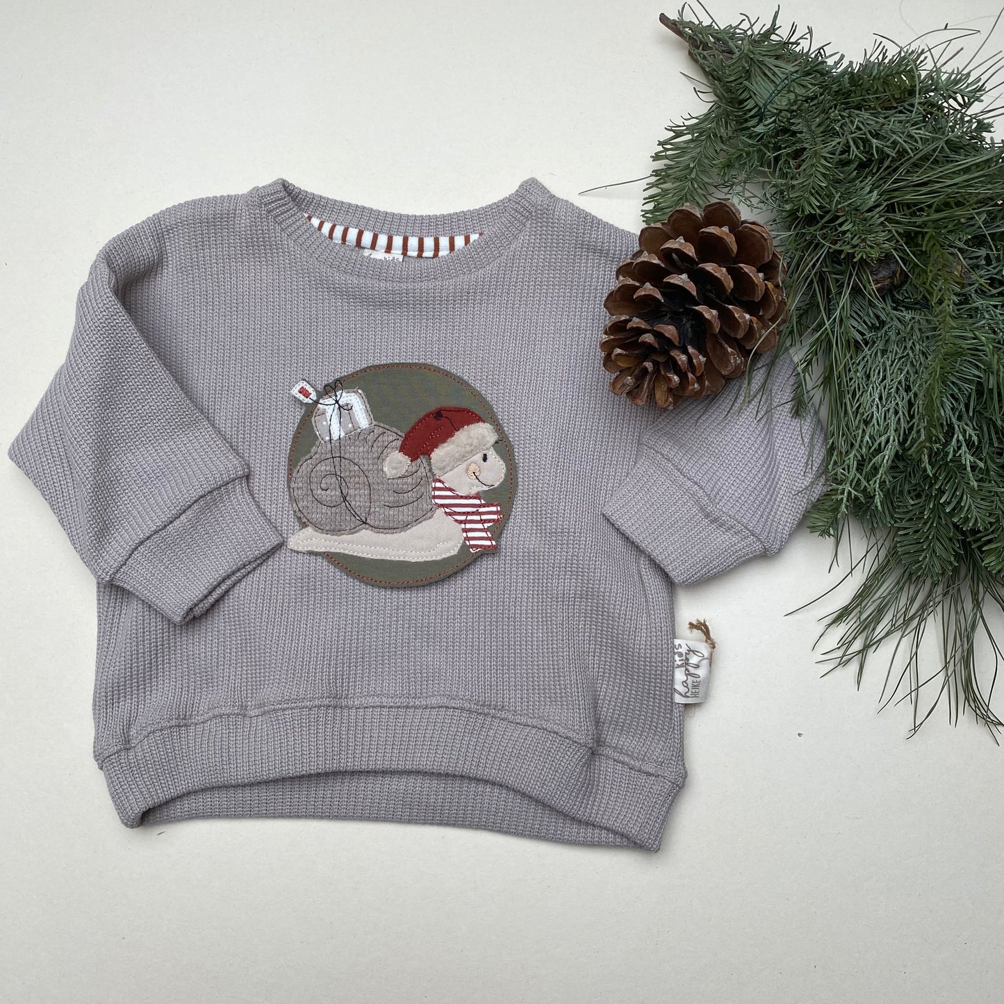 Weihnachts-Sweater Schneckenpost #LY4