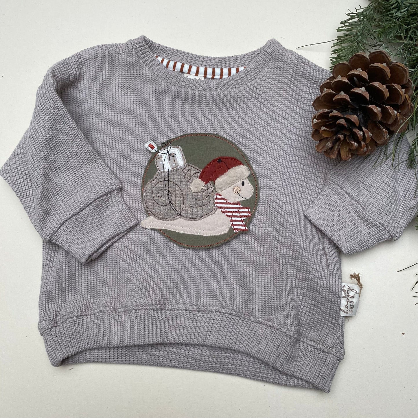 Weihnachts-Sweater Schneckenpost #LY4